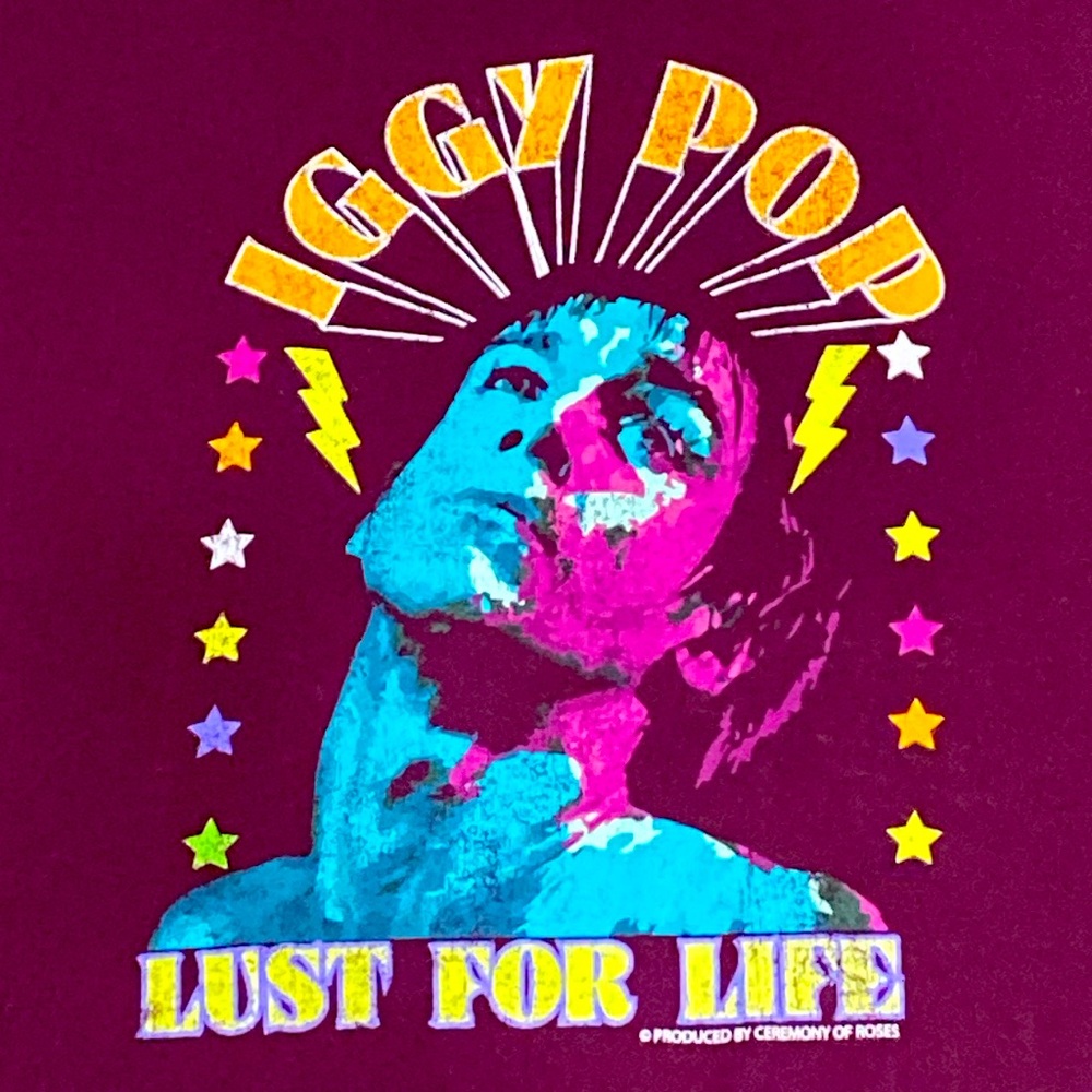Iggy Pop "Lust For Life" Graphic T-Shirt - Size Extra Extra Large XXL - NWT - Picture 3 of 3